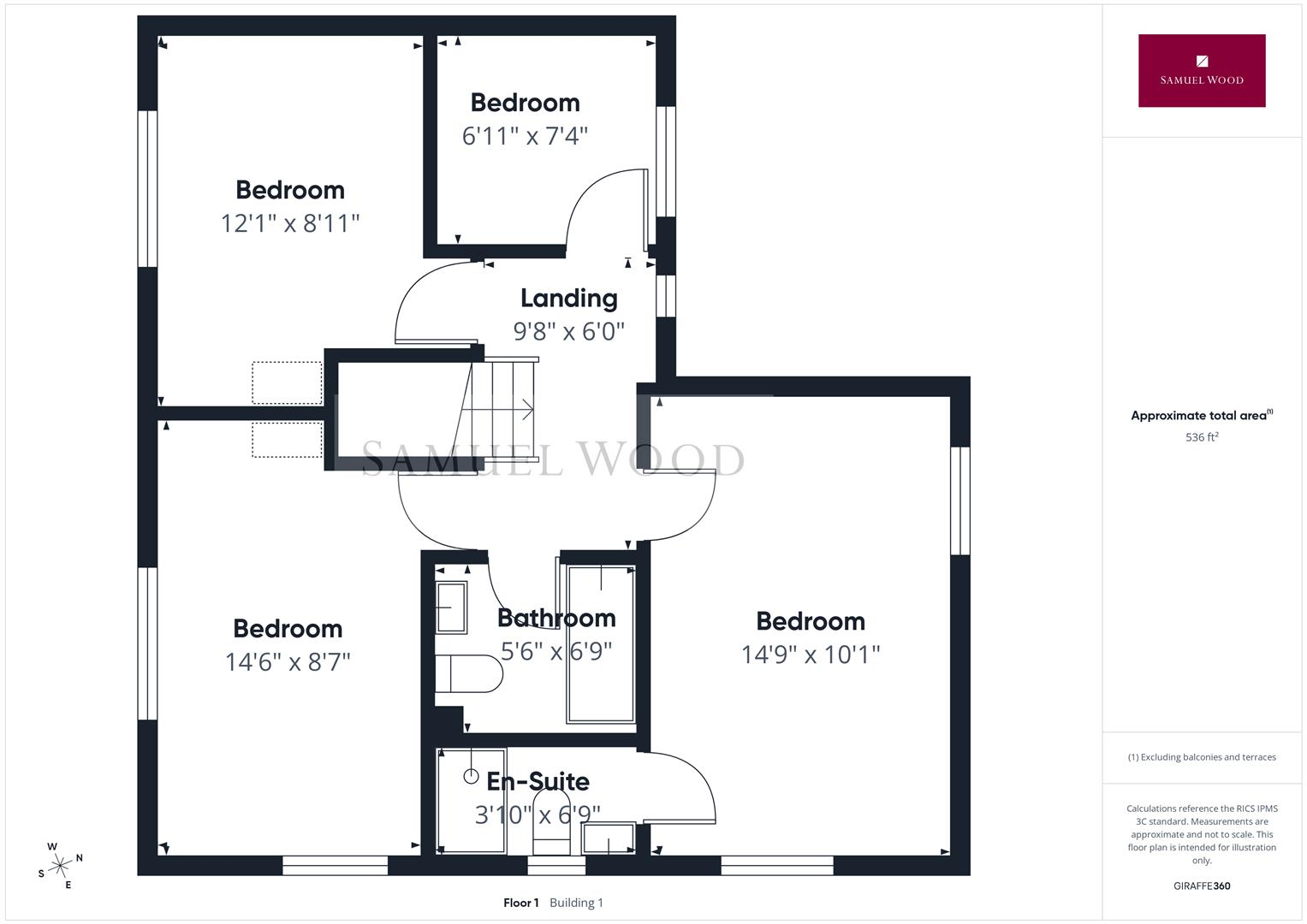 12, Whinberry Drive, Bowbrook, Shrewsbury floorplan