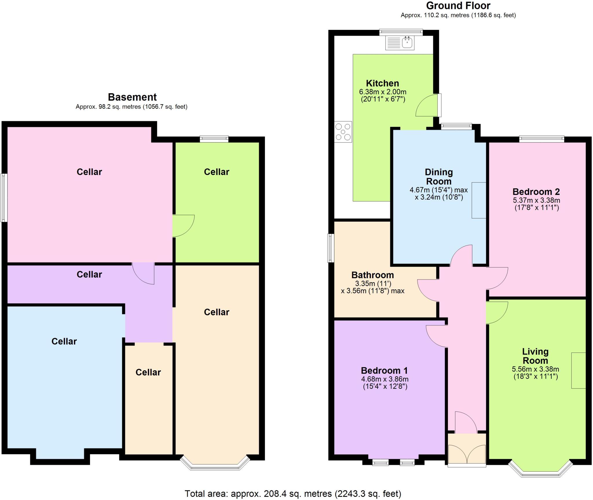 Saunders Street, Southport, PR9 floorplan