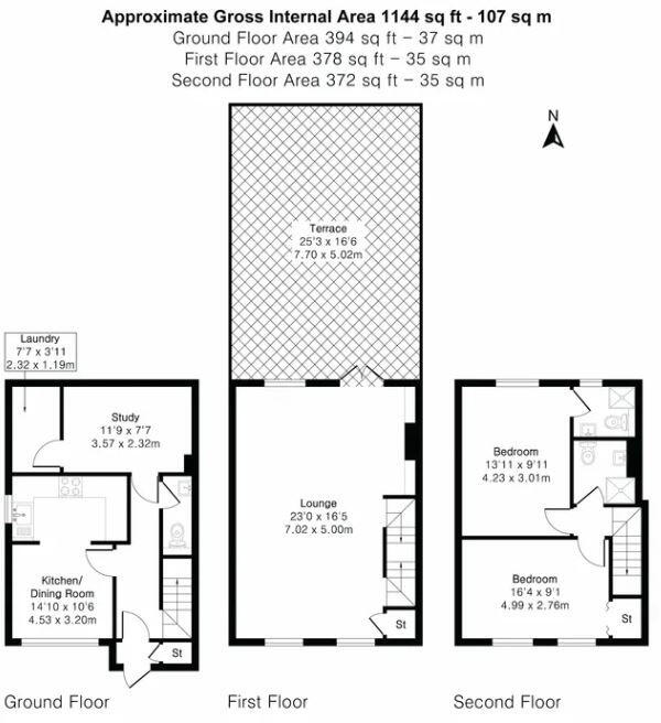 Lockesfield Place, Docklands, London, E14 floorplan