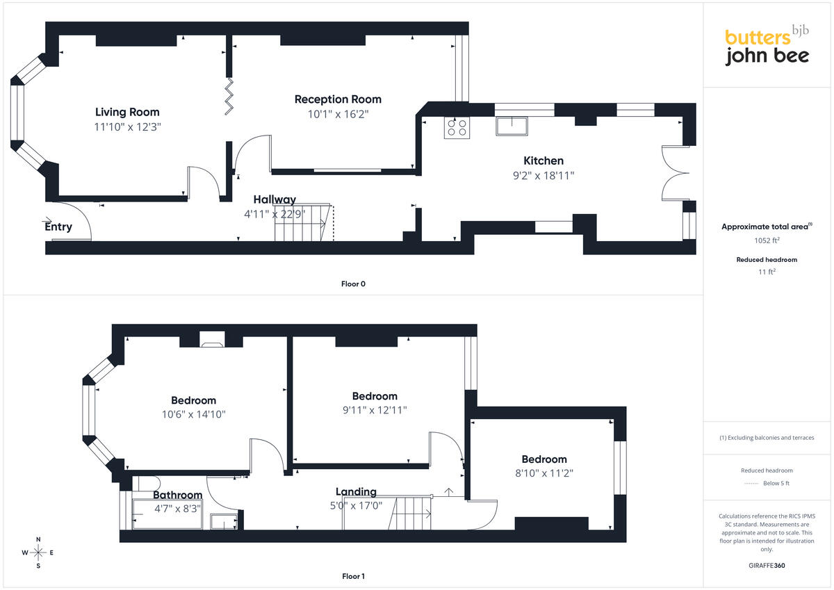 Walthall Street, Crewe floorplan