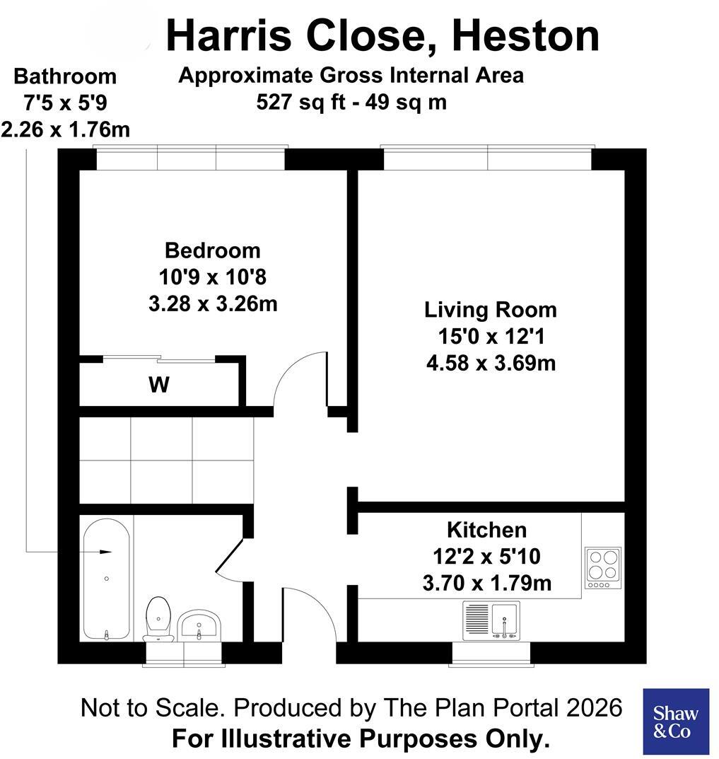 Harris Close, Hounslow floorplan