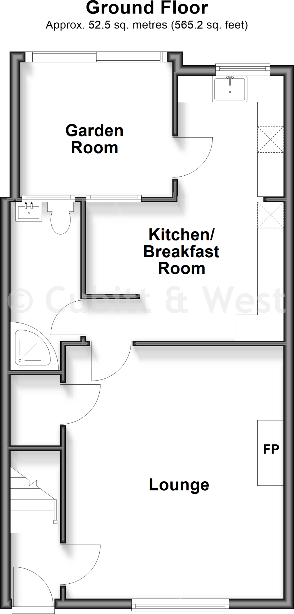Somerset Road, East Preston, West Sussex floorplan