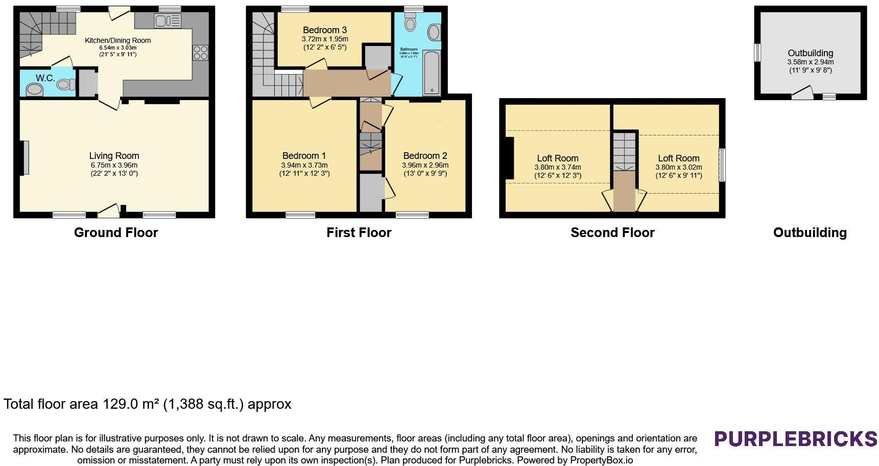High Street, billingborough, NG34 floorplan