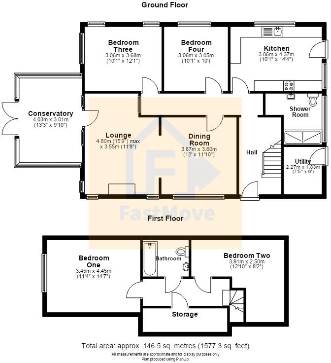 Thornhill Drive, Walton, Wakefield floorplan