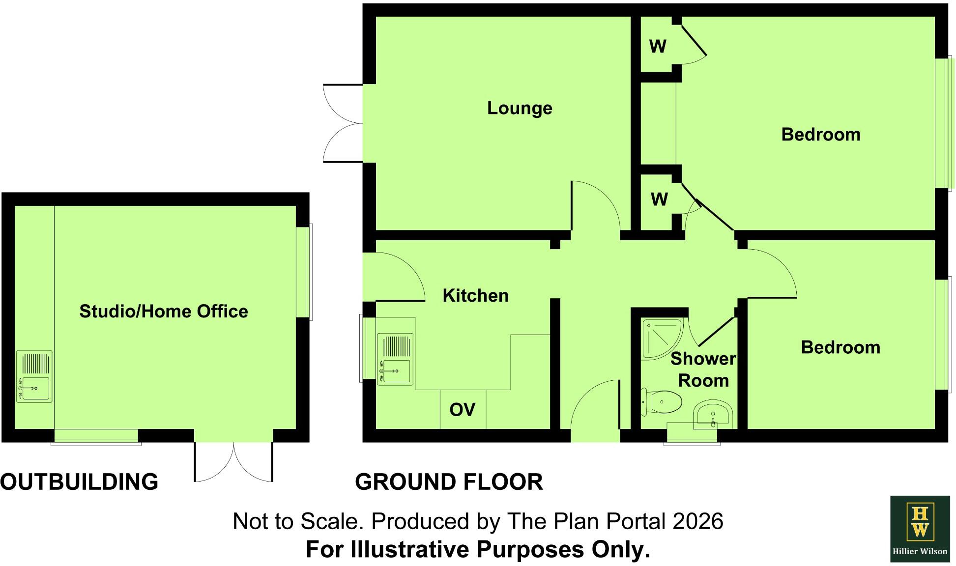 Creekmoor Lane, Creekmoor, Poole, Dorset, BH17 floorplan