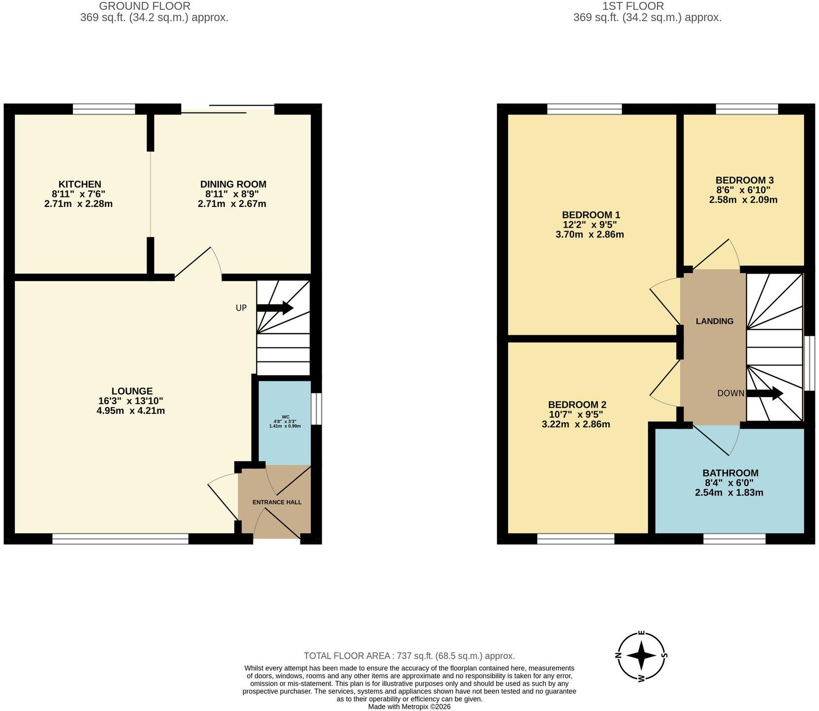 Lancers Drive, Melton Mowbray, LE13 floorplan