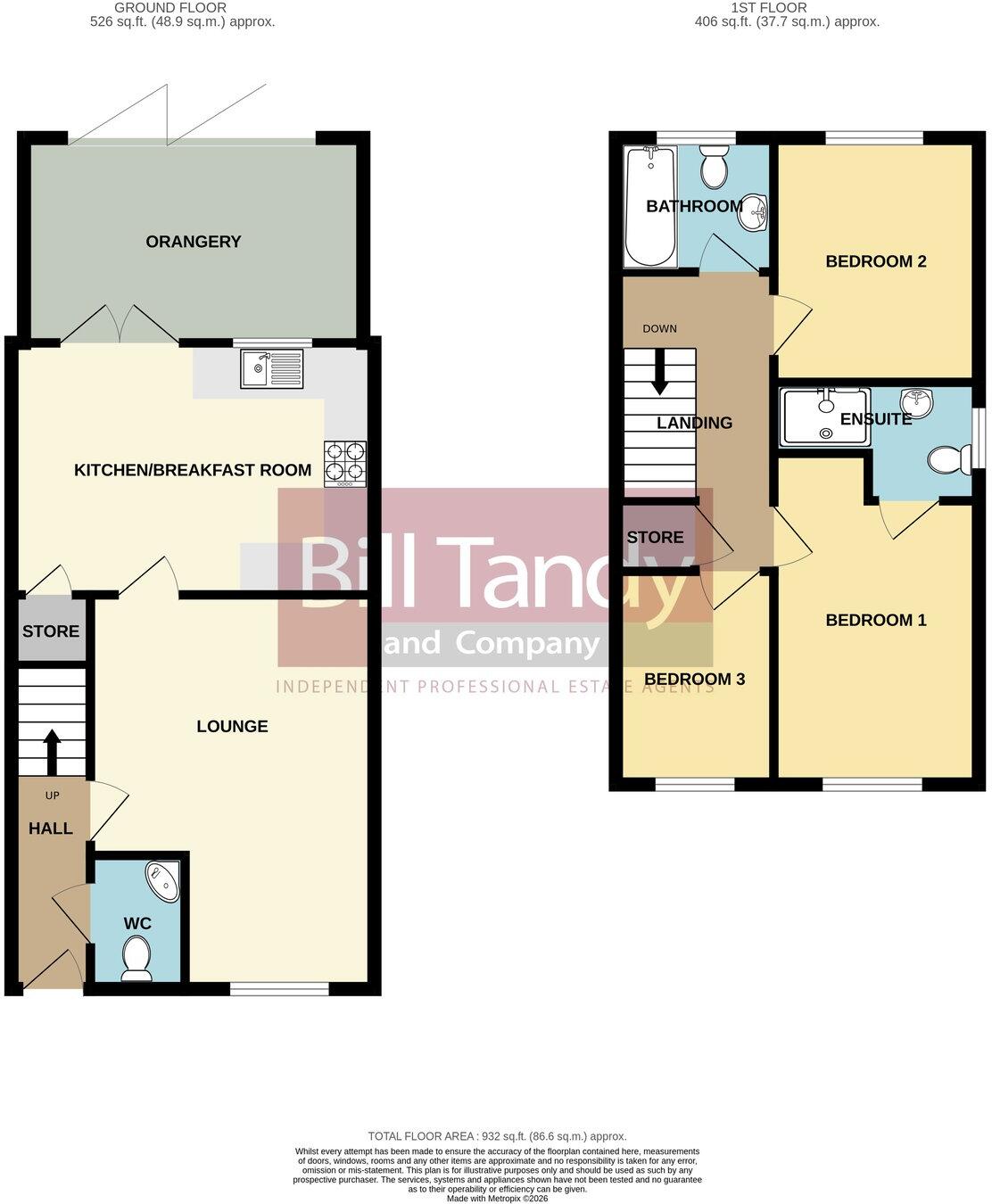 Follows End, Burntwood, WS7 floorplan