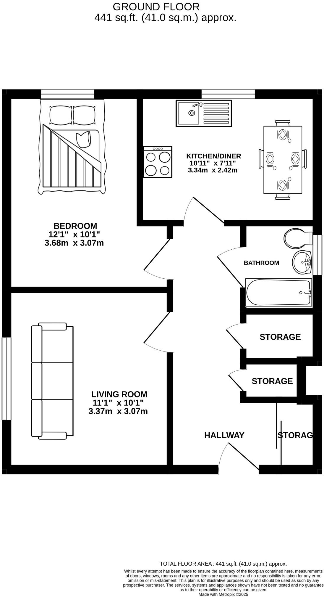 Redmoor Close, St. Ives, PE27 floorplan