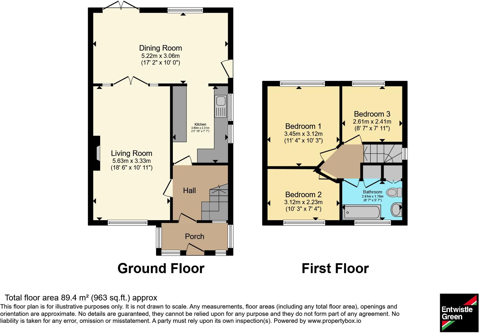 Middlesex Drive, Bury, Greater Manchester, BL9 floorplan