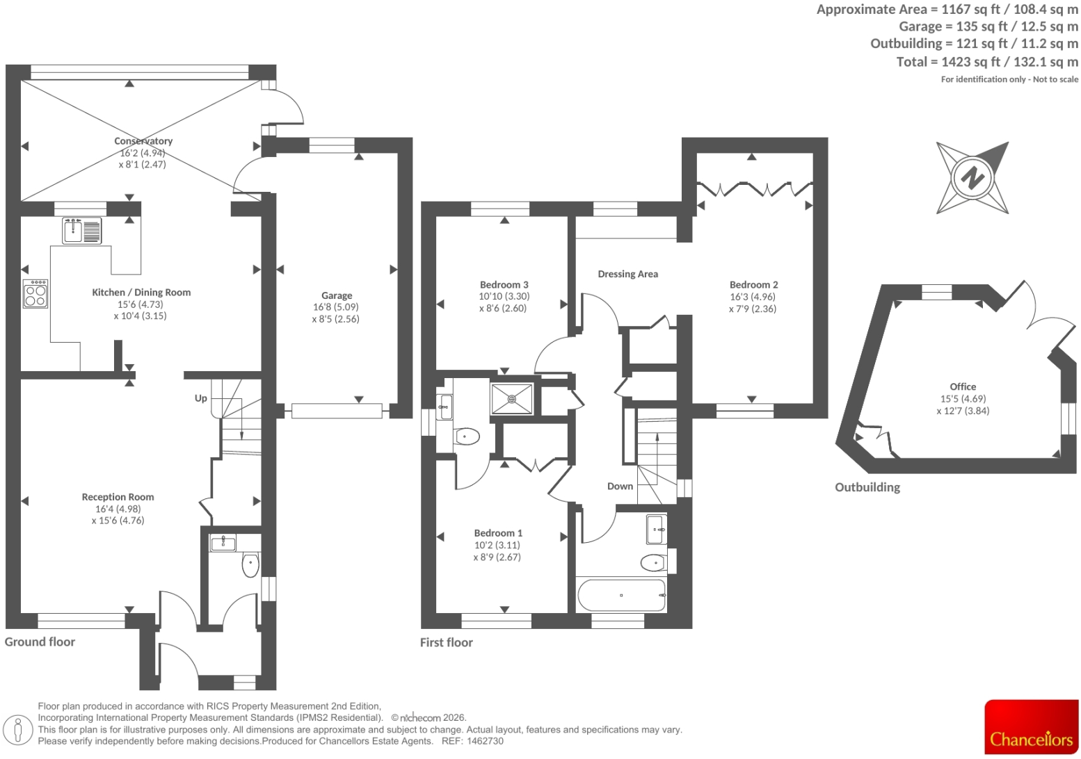 Lory Ridge, Bagshot floorplan