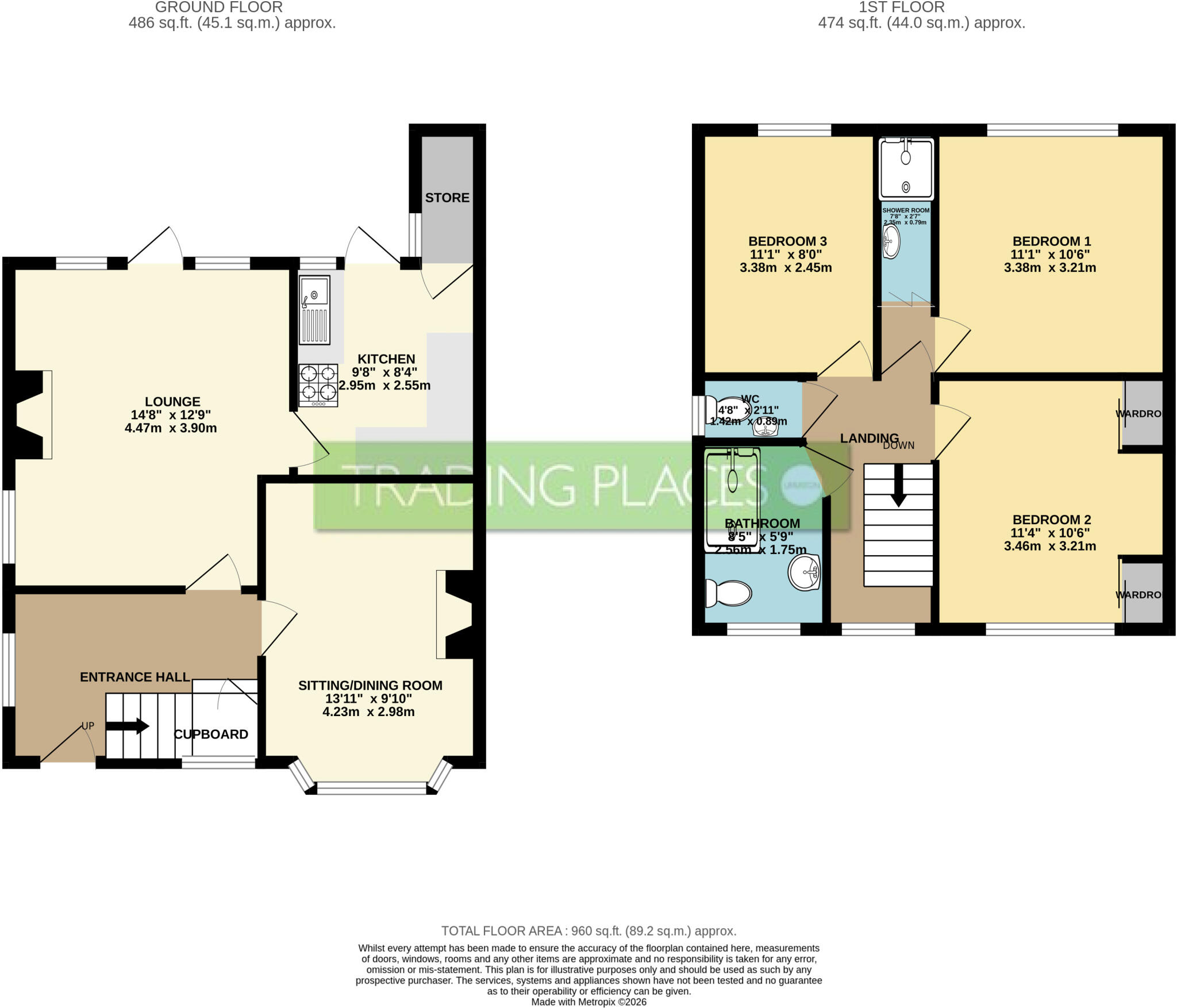 Entwisle Avenue, Davyhulme, M41 floorplan