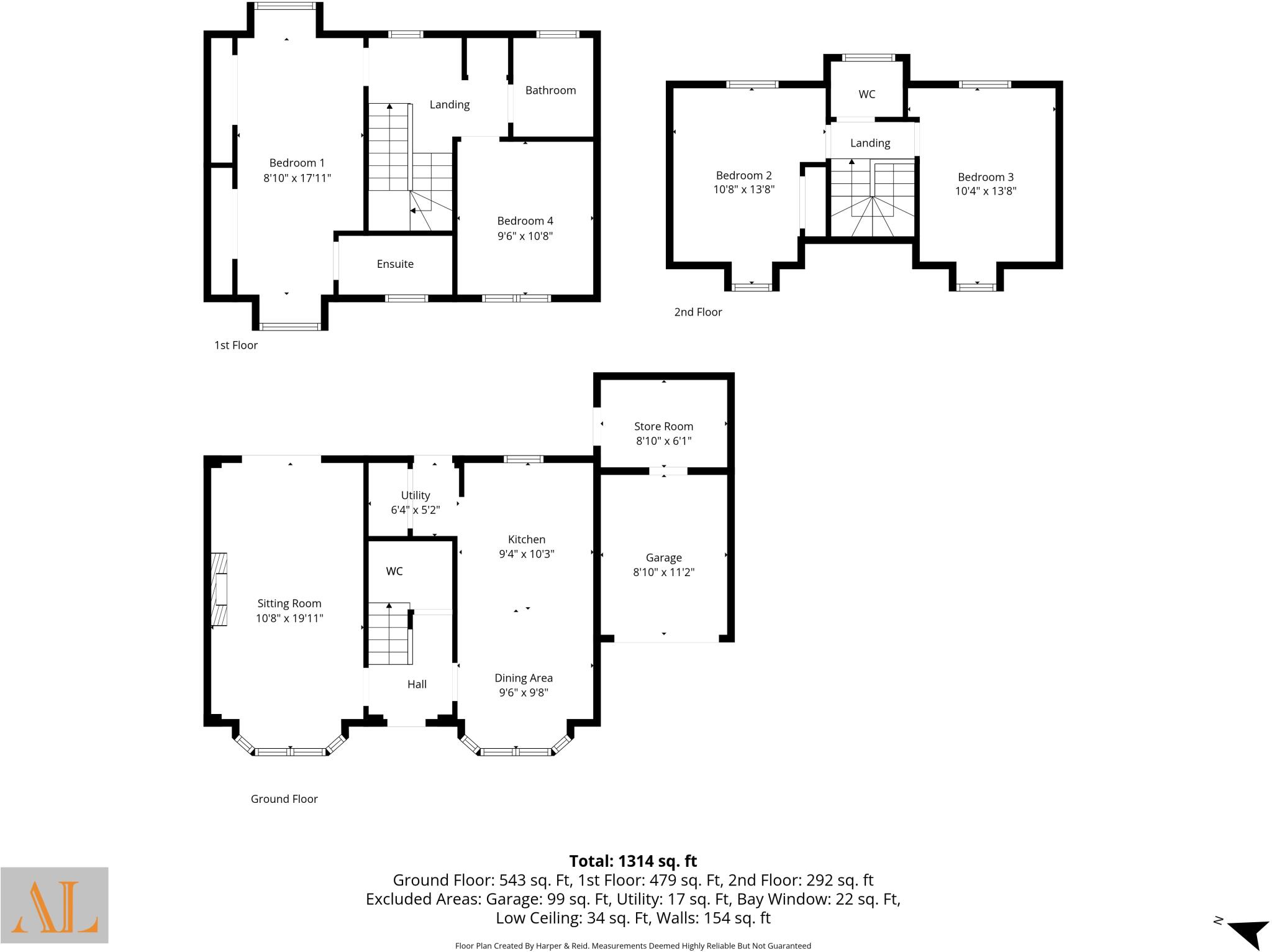 Foxholes Close, Deanshanger, Milton Keynes floorplan