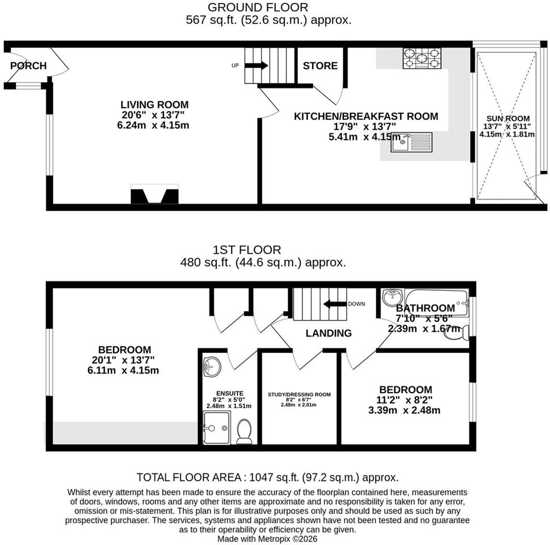 18 Bollin Grove, Prestbury, SK10 floorplan