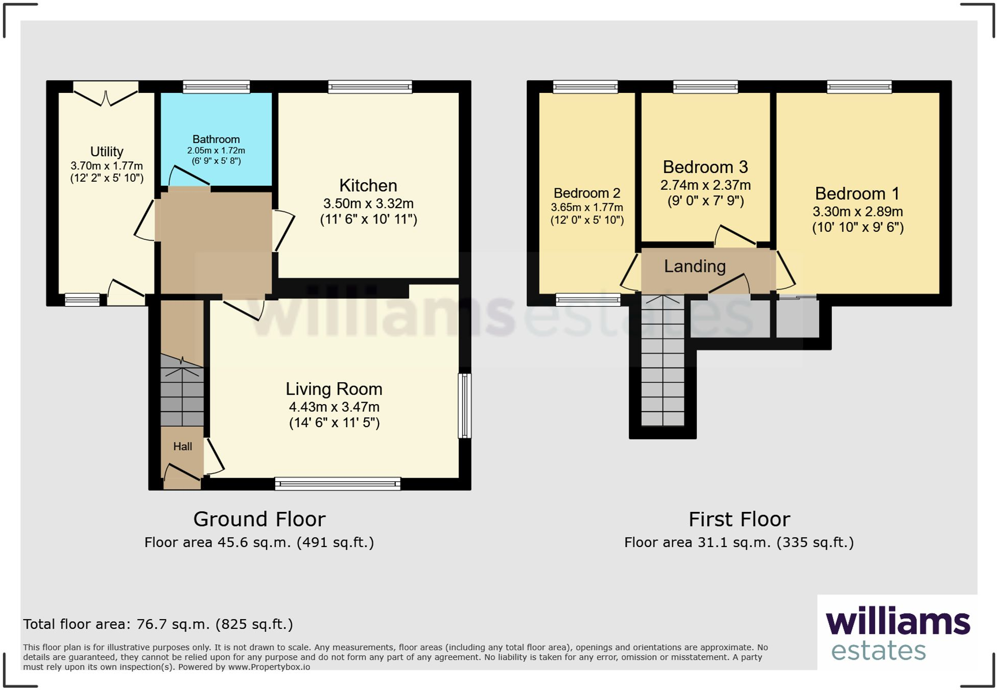 Bryn Stanley, Denbigh, LL16 floorplan