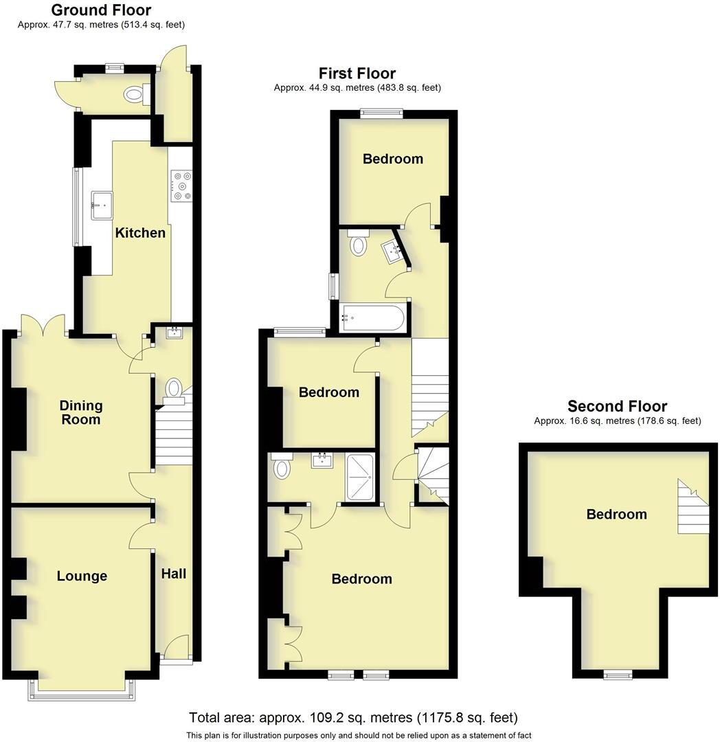 Victoria Street, Warwick floorplan