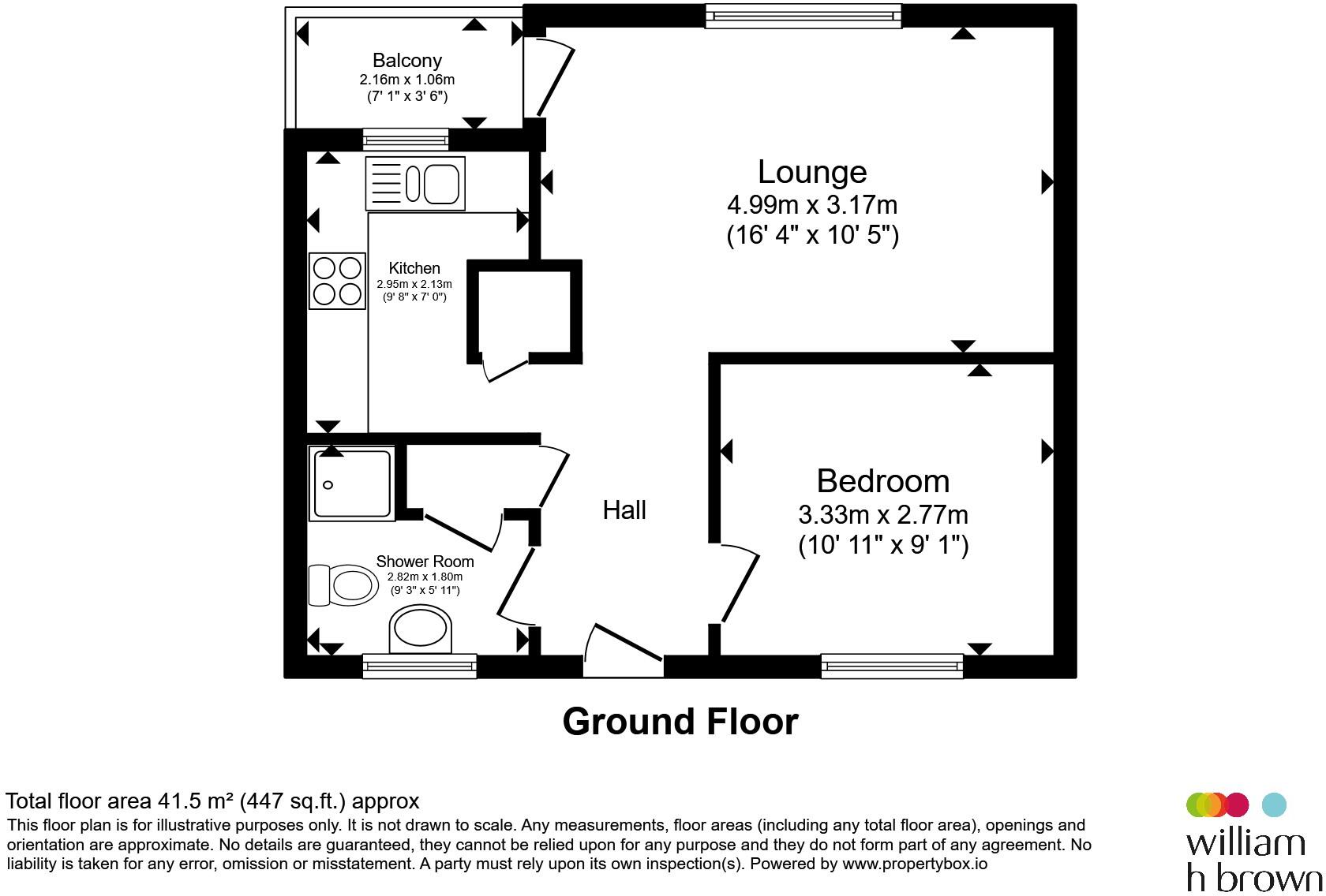 Highmill, Ware floorplan