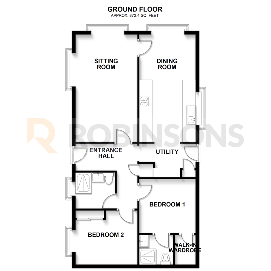Half Moon Lane, Pepperstock, Luton floorplan