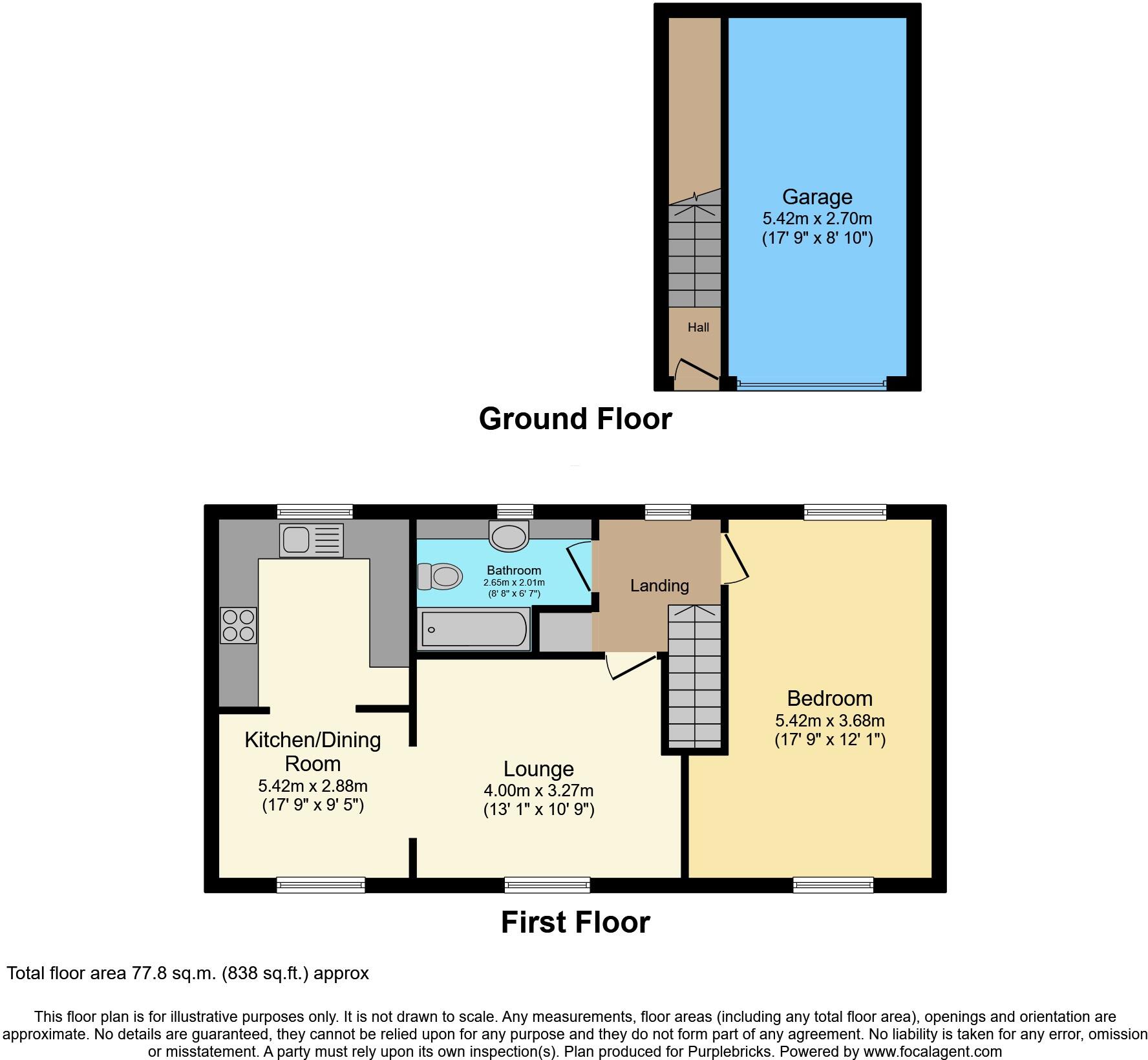 Anderton Crescent, Chorley, PR7 floorplan