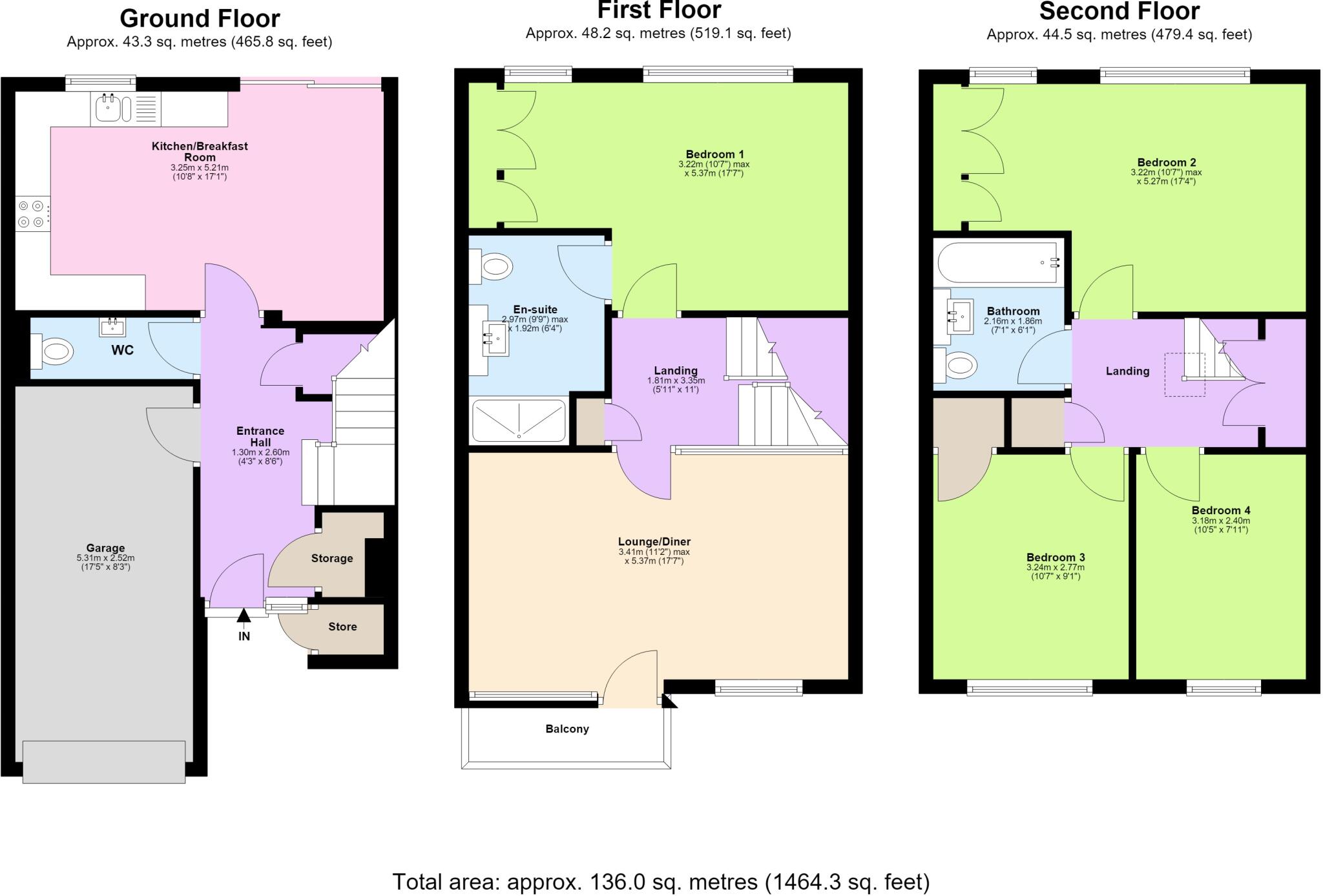 Ivinghoe Road, Bushey, Hertfordshire, WD23 floorplan