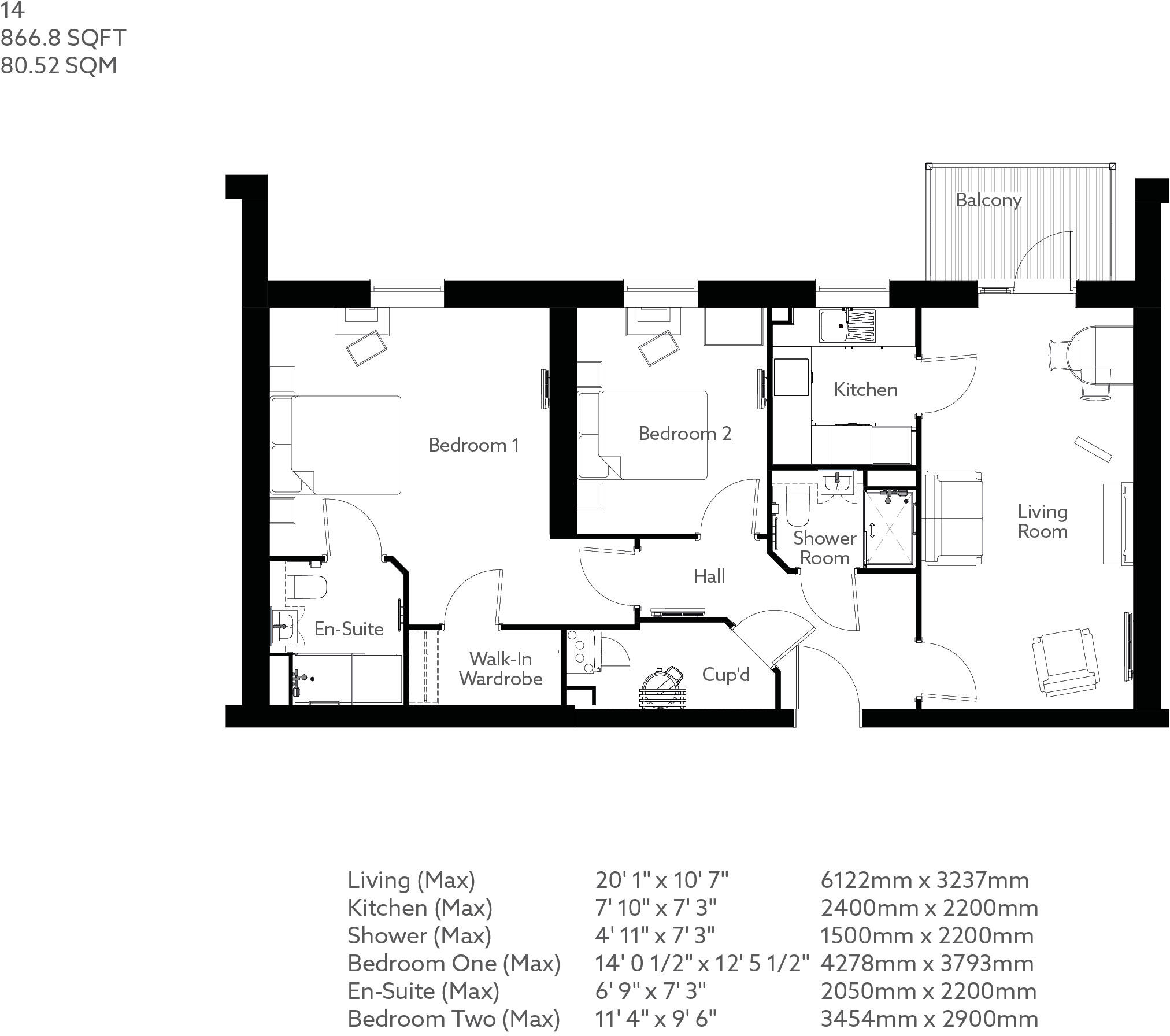 Summer Court,
Burley In Wharfedale,
LS29 7NA
 floorplan