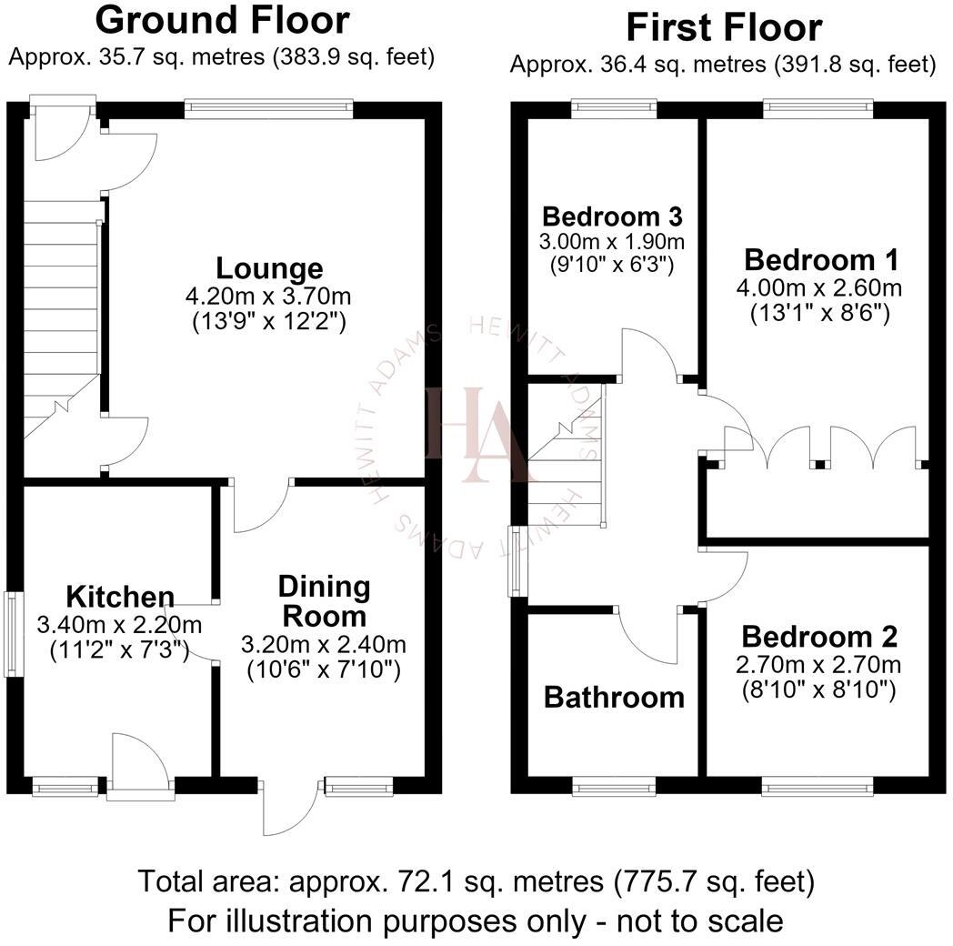 Denning Drive, Irby, Wirral floorplan