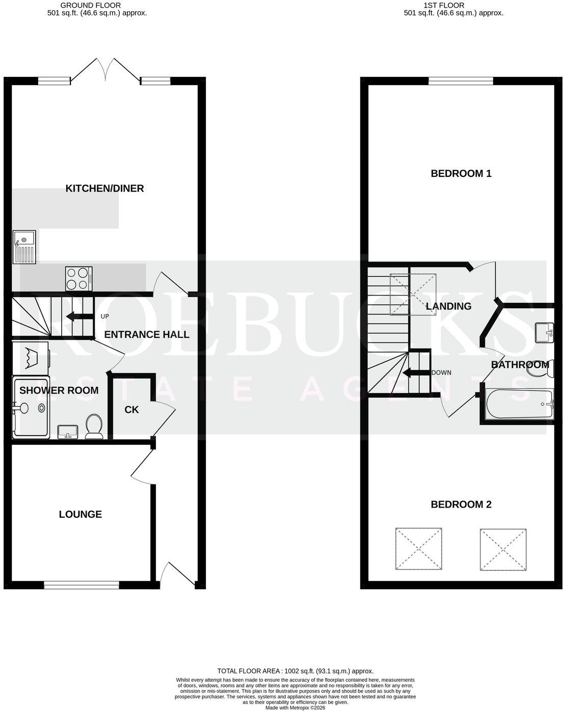 Broom Close, Barnsley, S70 floorplan