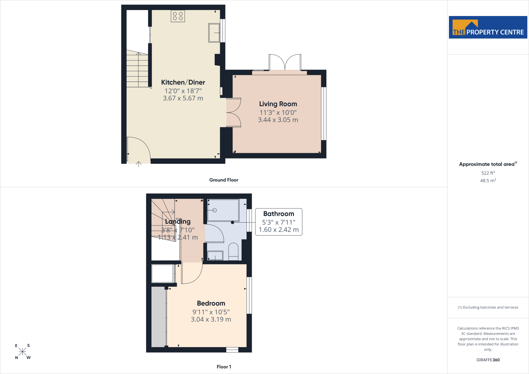 Caister Avenue, Worcester, Worcestershire, WR4 floorplan