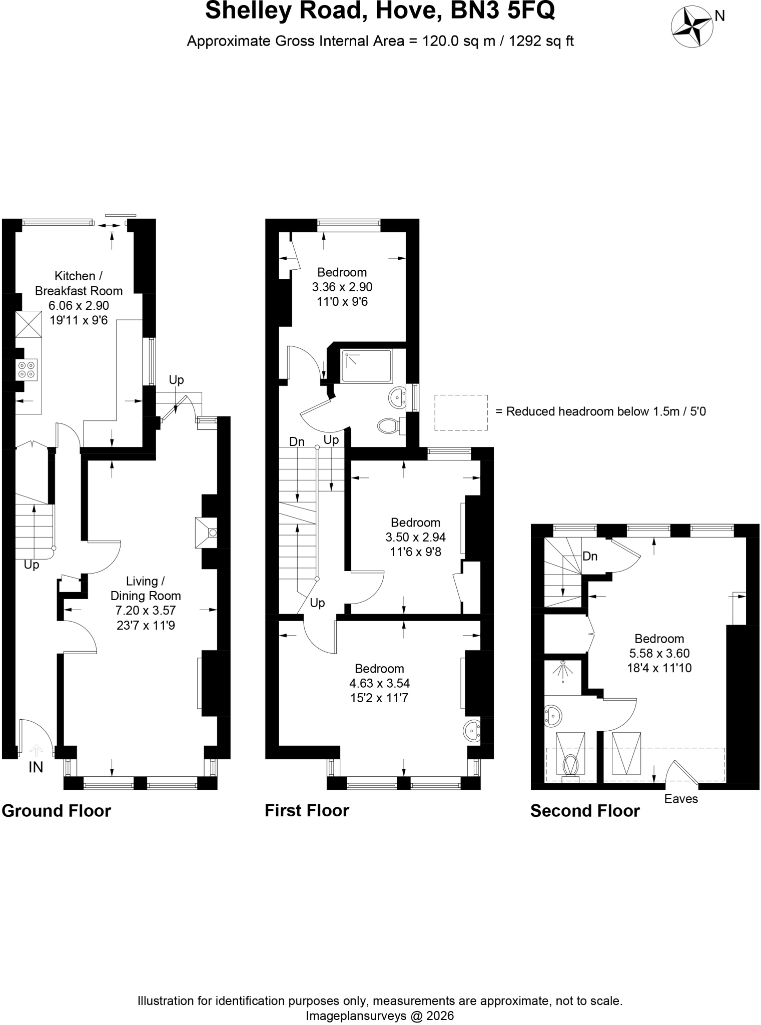 Shelley Road, Hove, BN3 5FQ floorplan