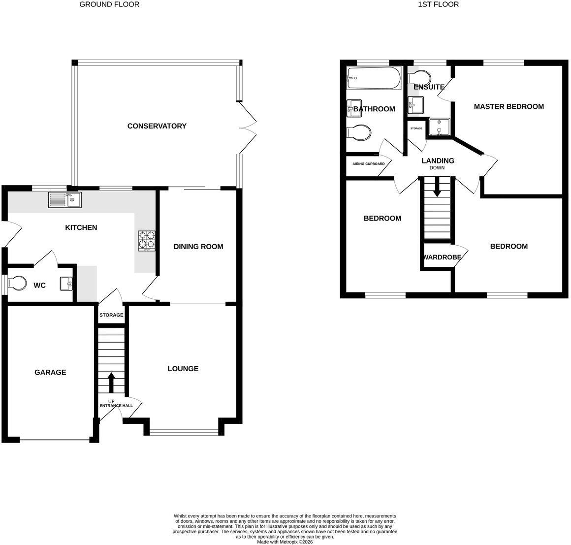  Kendle Way, KING'S LYNN, PE30 floorplan