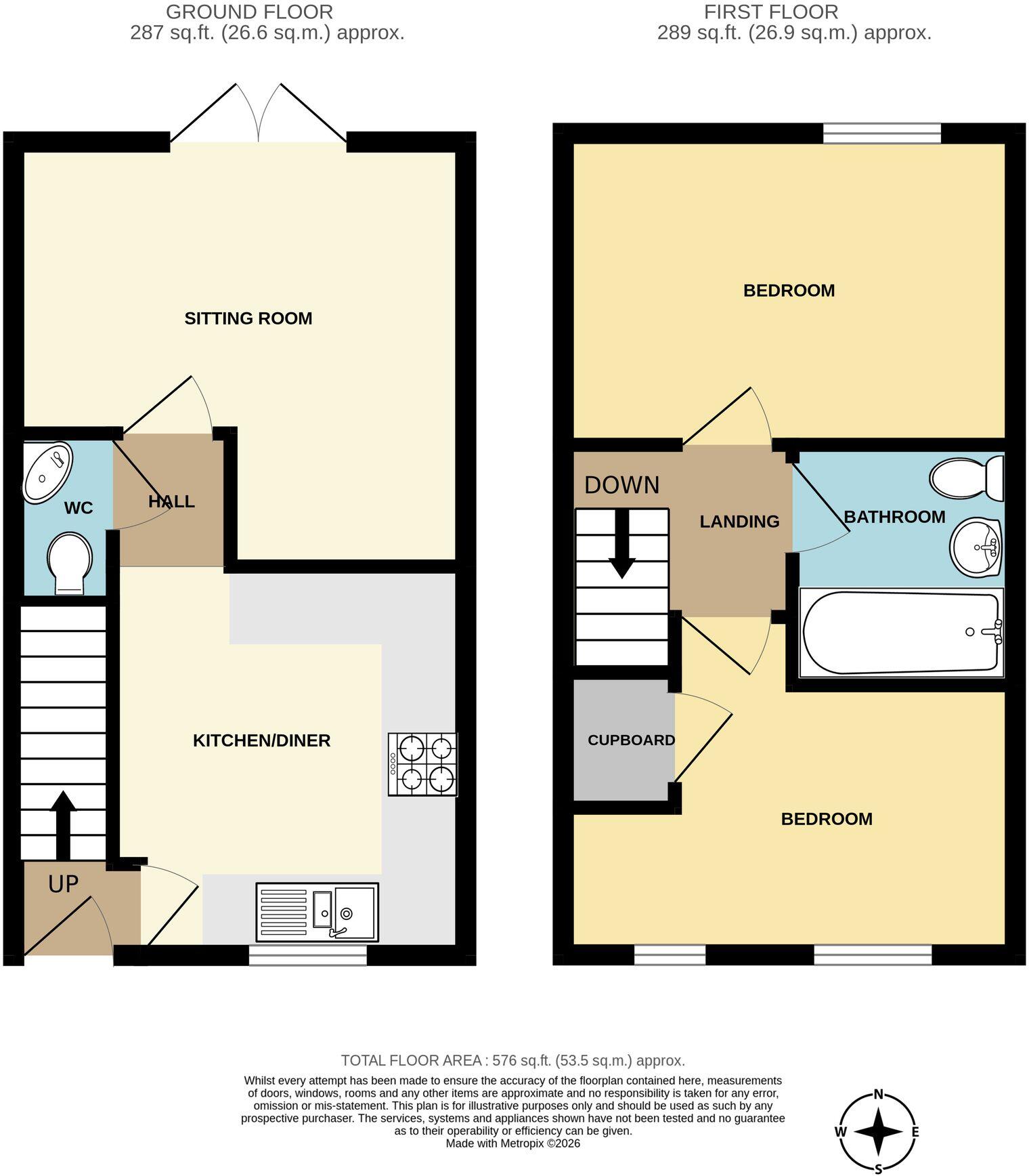 Galloway Drive, Bridgwater, TA6 floorplan