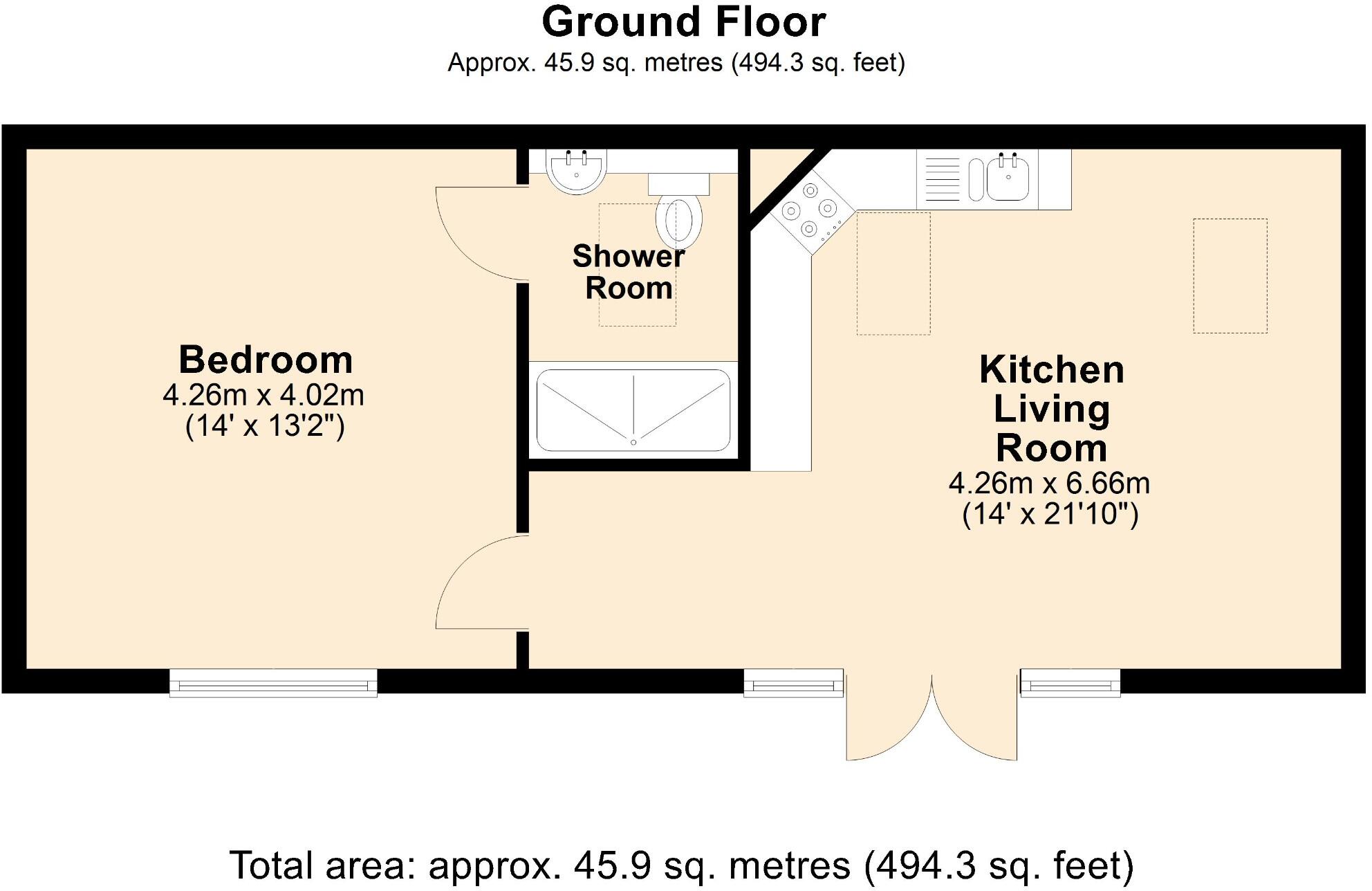 Rhosneigr, LL64 floorplan
