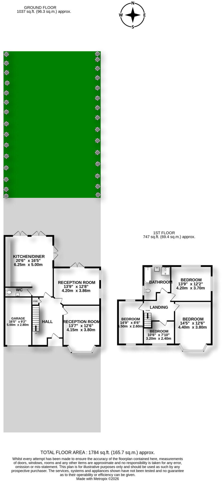 Woodland Road, Arrowe Park, CH49 floorplan