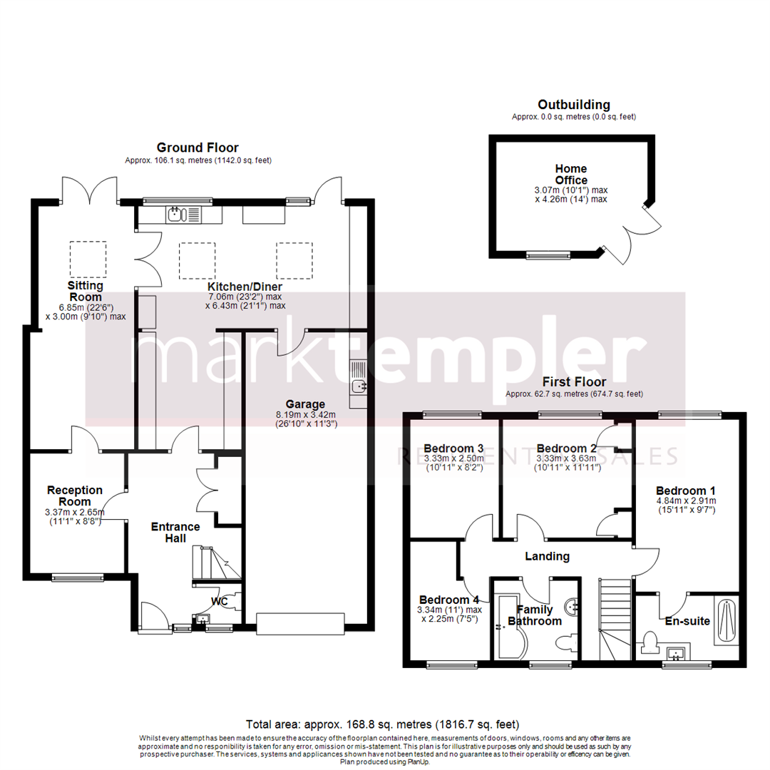 Exceptional four bedroom family home in the popular village of Yatton floorplan