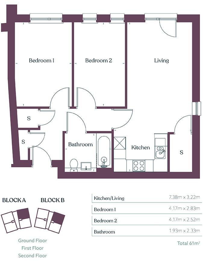1-3 Old Cross Bank
Urmston
Manchester
M41 0US floorplan