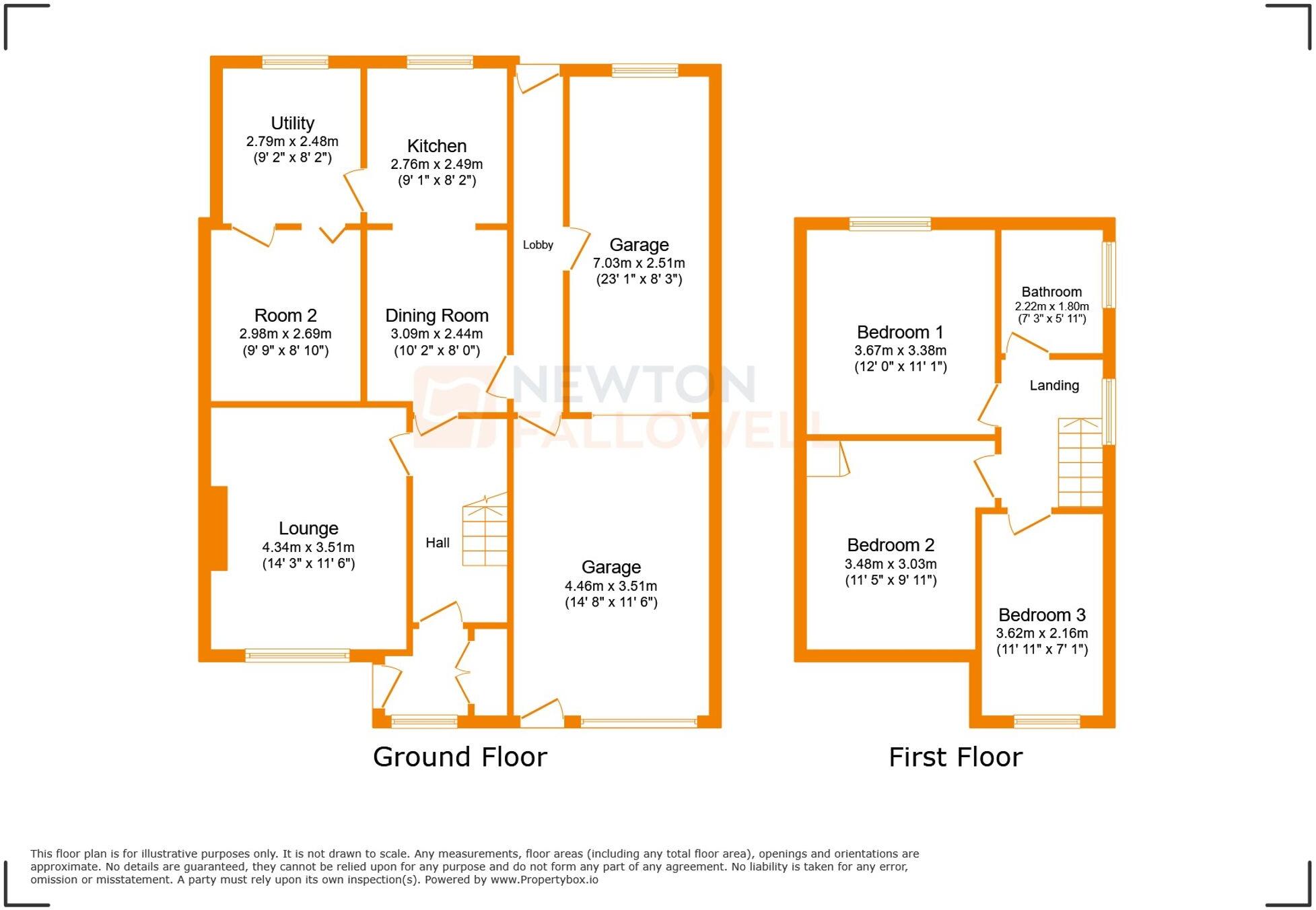 Long Furrow, East Goscote, LE7 floorplan