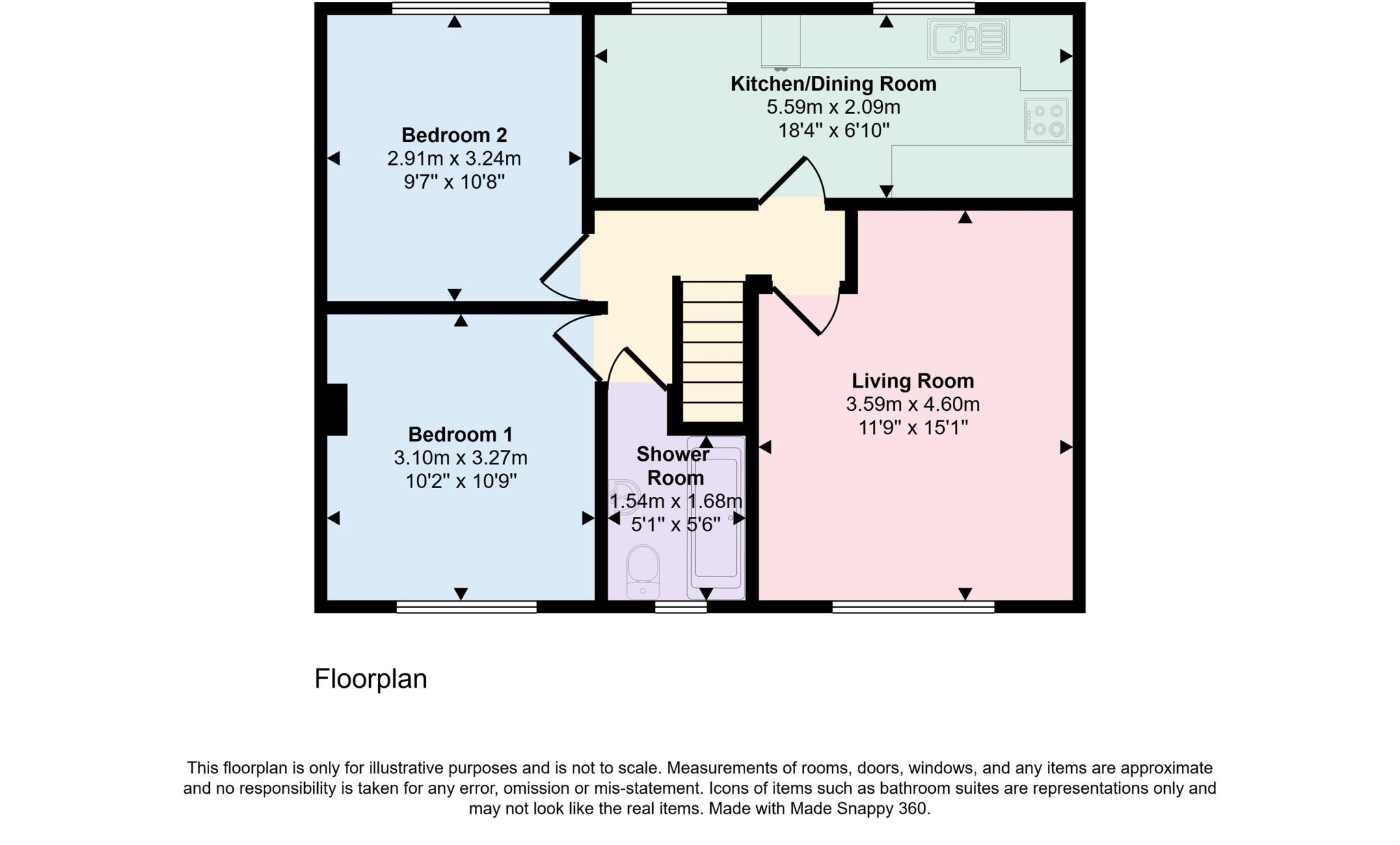 Wyke Regis floorplan