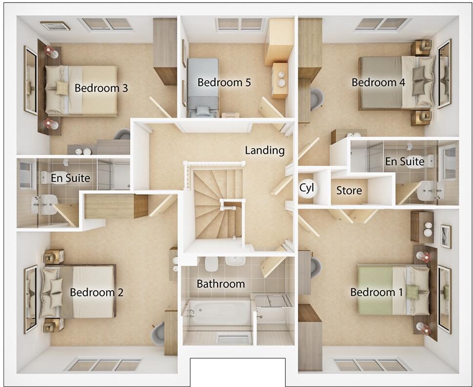 Meikle Earnock Road, Hamilton, South Lanarkshire, 
ML3 8RN floorplan