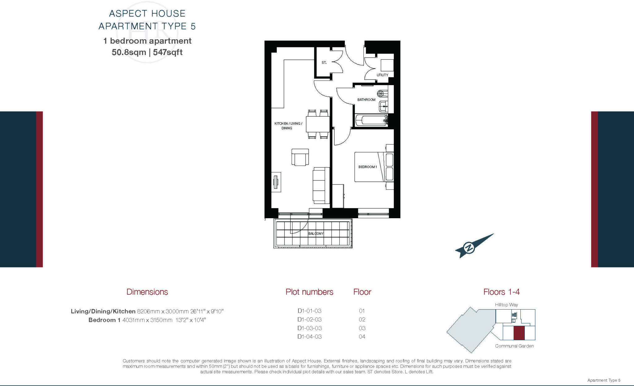 Aspect House, Hilltop Way, Hatfield, AL10 floorplan
