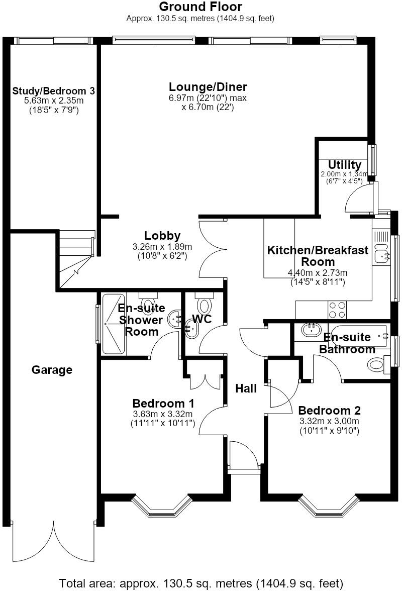 Estuary Road, Shotley Gate, Suffolk, IP9 floorplan