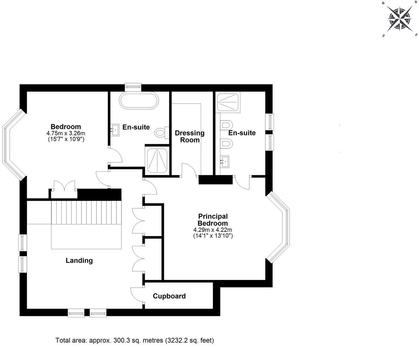 Woodlands, Cow Lane, Corbridge, Northumberland floorplan