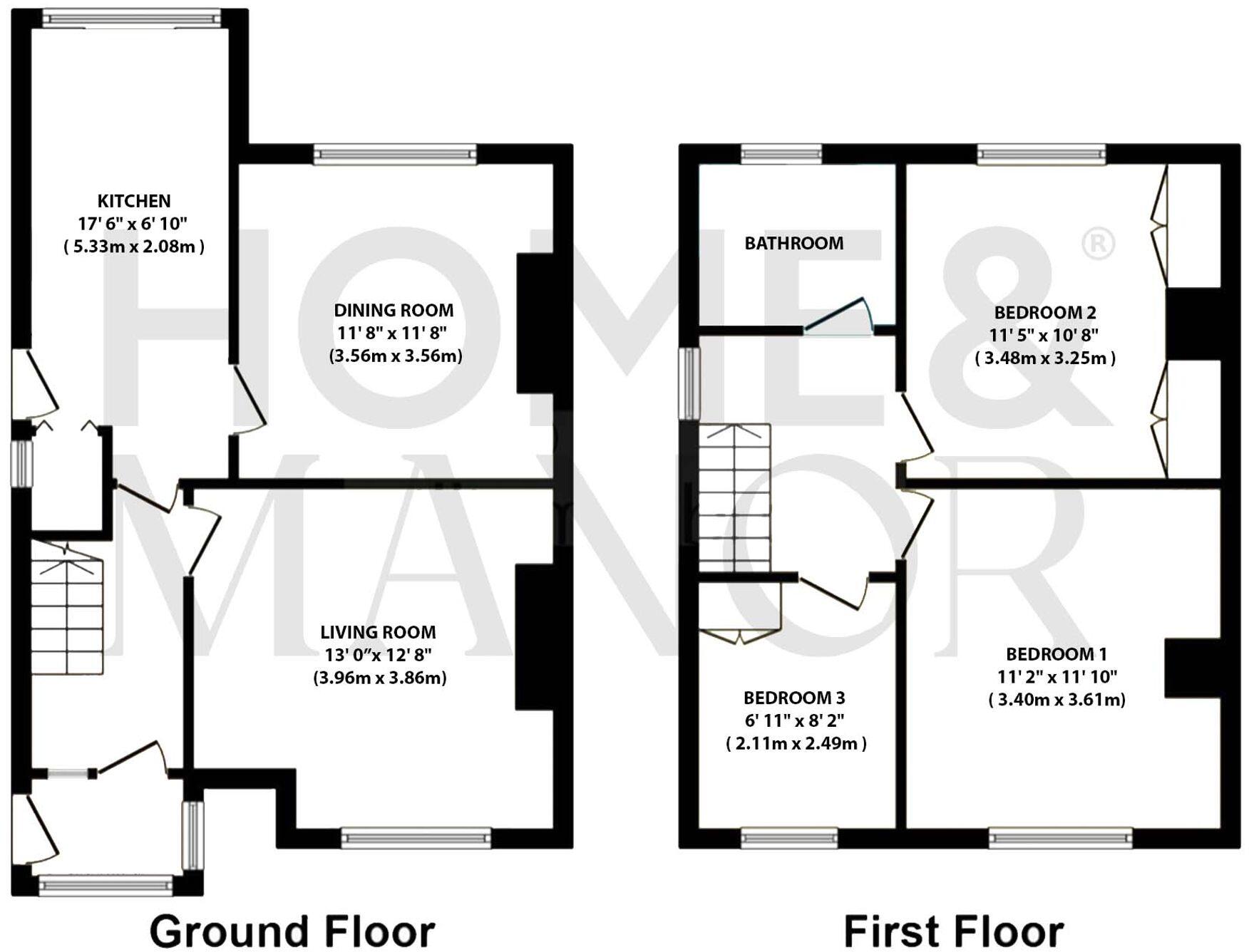 Long Lane, Huddersfield, HD5 floorplan