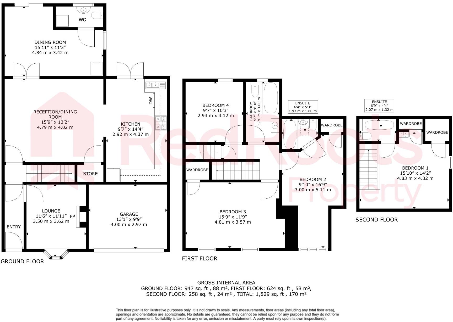 School Street, Great Houghton, Barnsley floorplan
