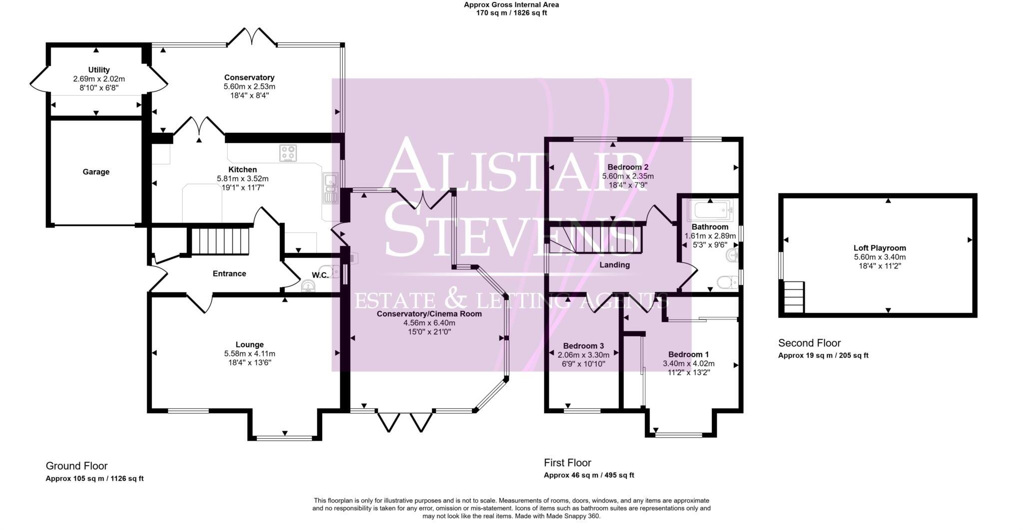 Ferney Field Road, Chadderton, Oldham floorplan