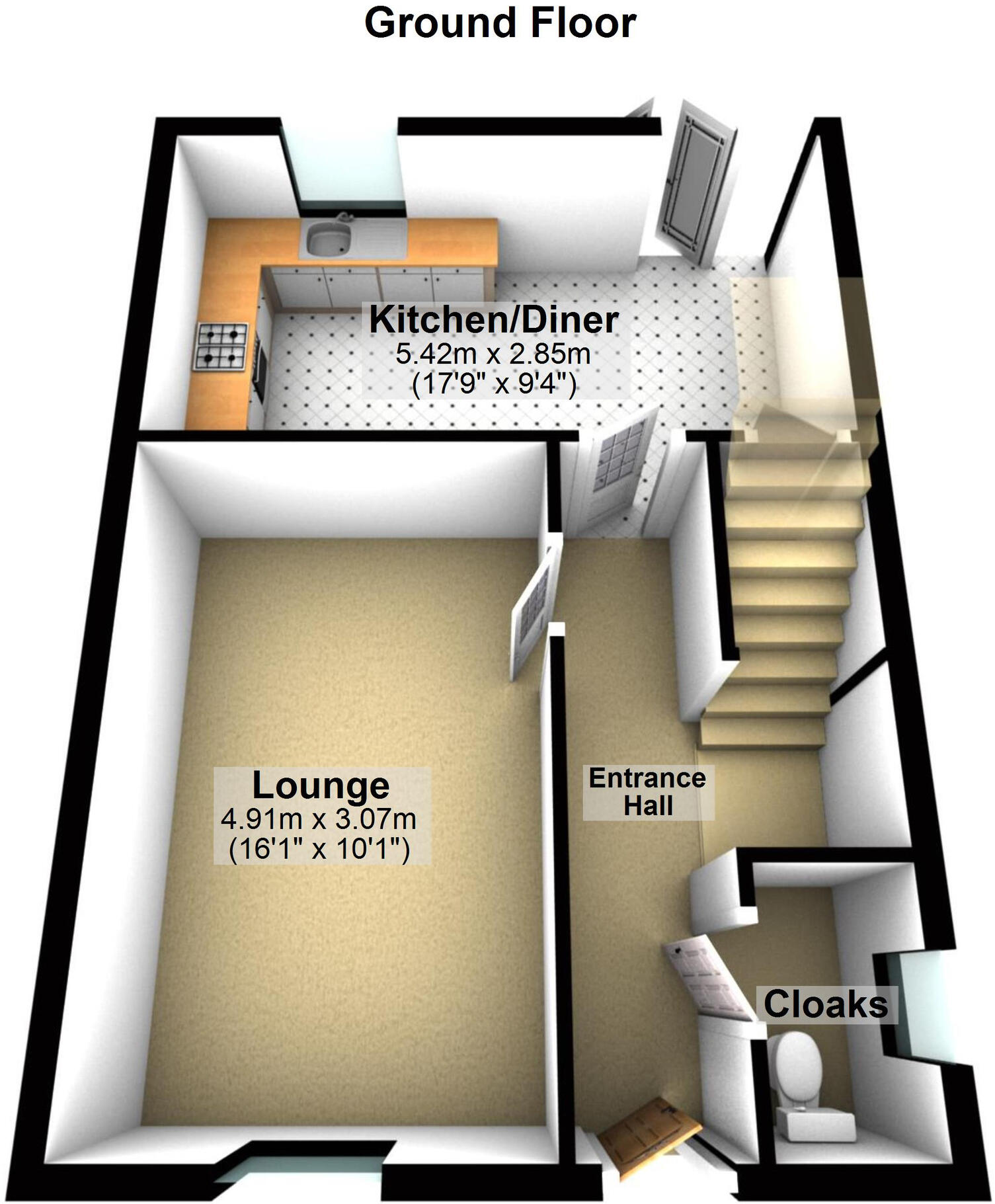 Meadow Brook, Stoke Hammond, Milton Keynes, Buckinghamshire floorplan