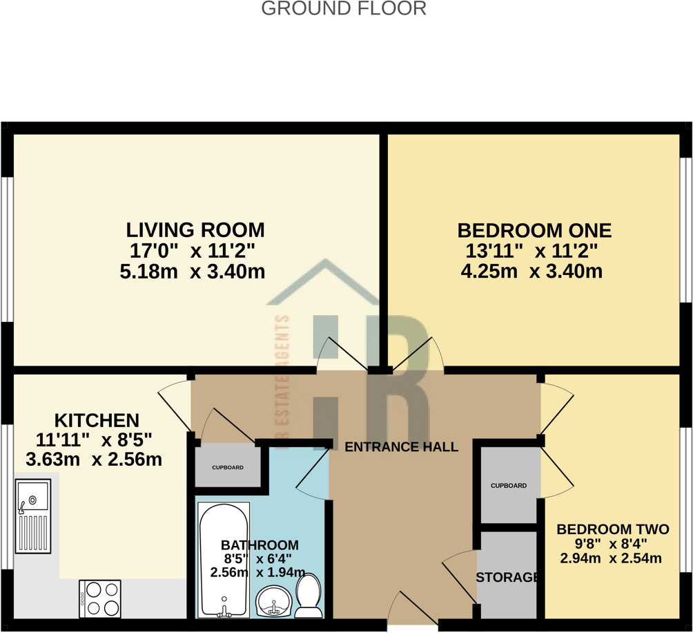 Bankside Close, Coventry, CV3 floorplan