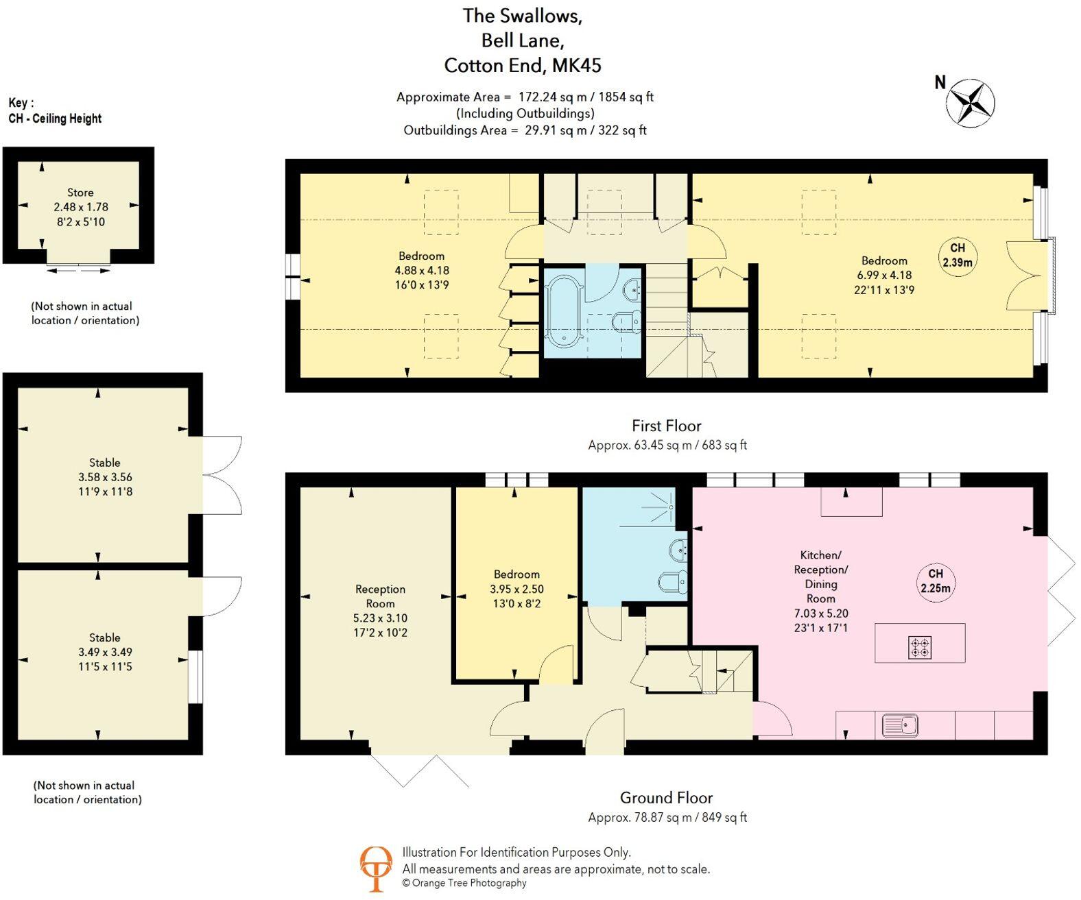 Bell Lane, Cotton End, MK45 floorplan