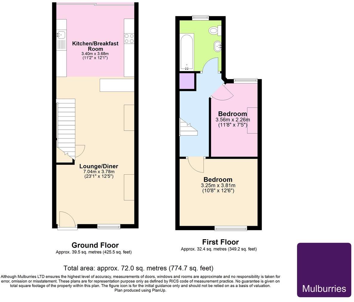 Bardwell Road, St. Albans, AL1 floorplan