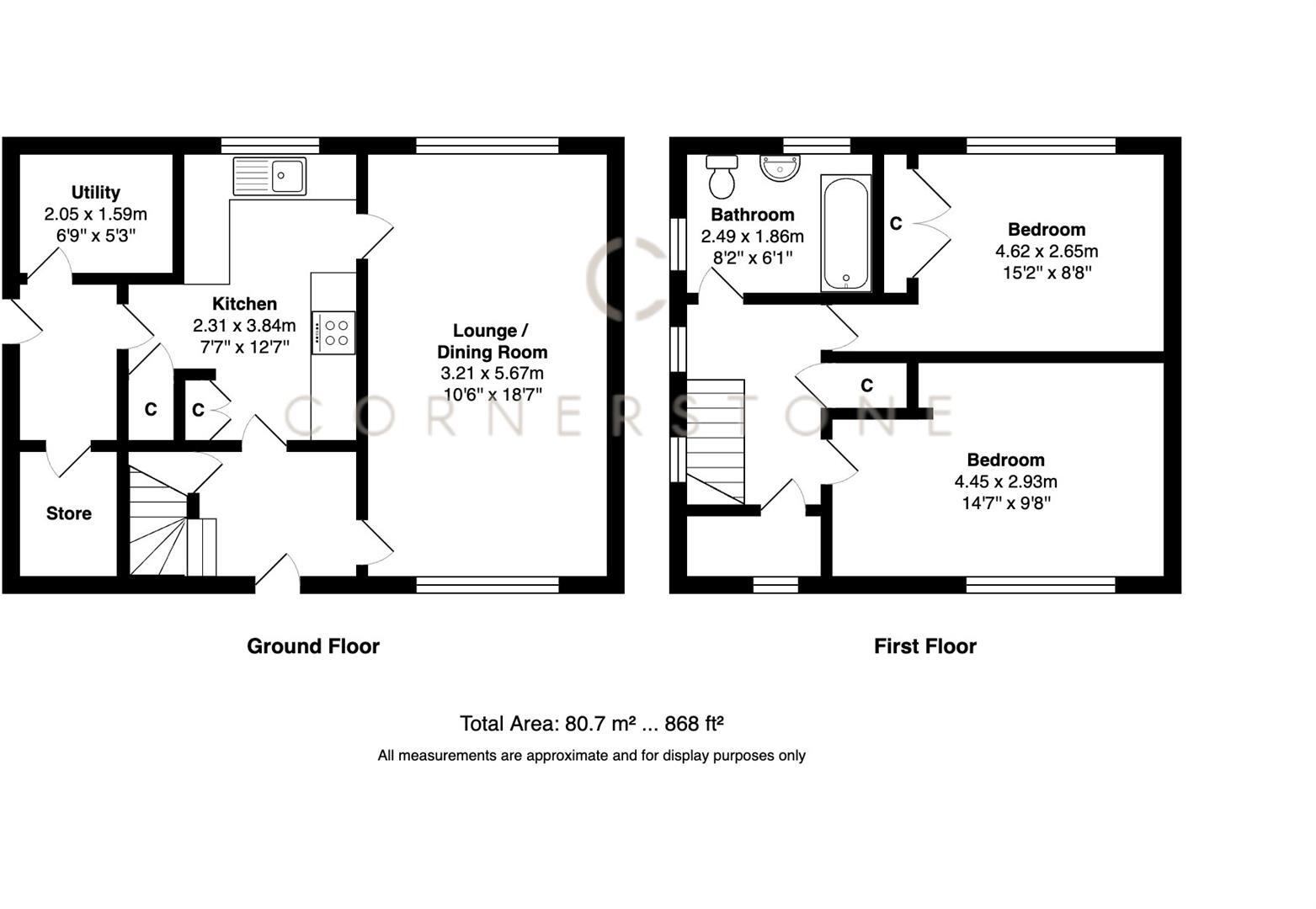 Scotland Wood Road, Moortown, Leeds, West Yorkshire. floorplan