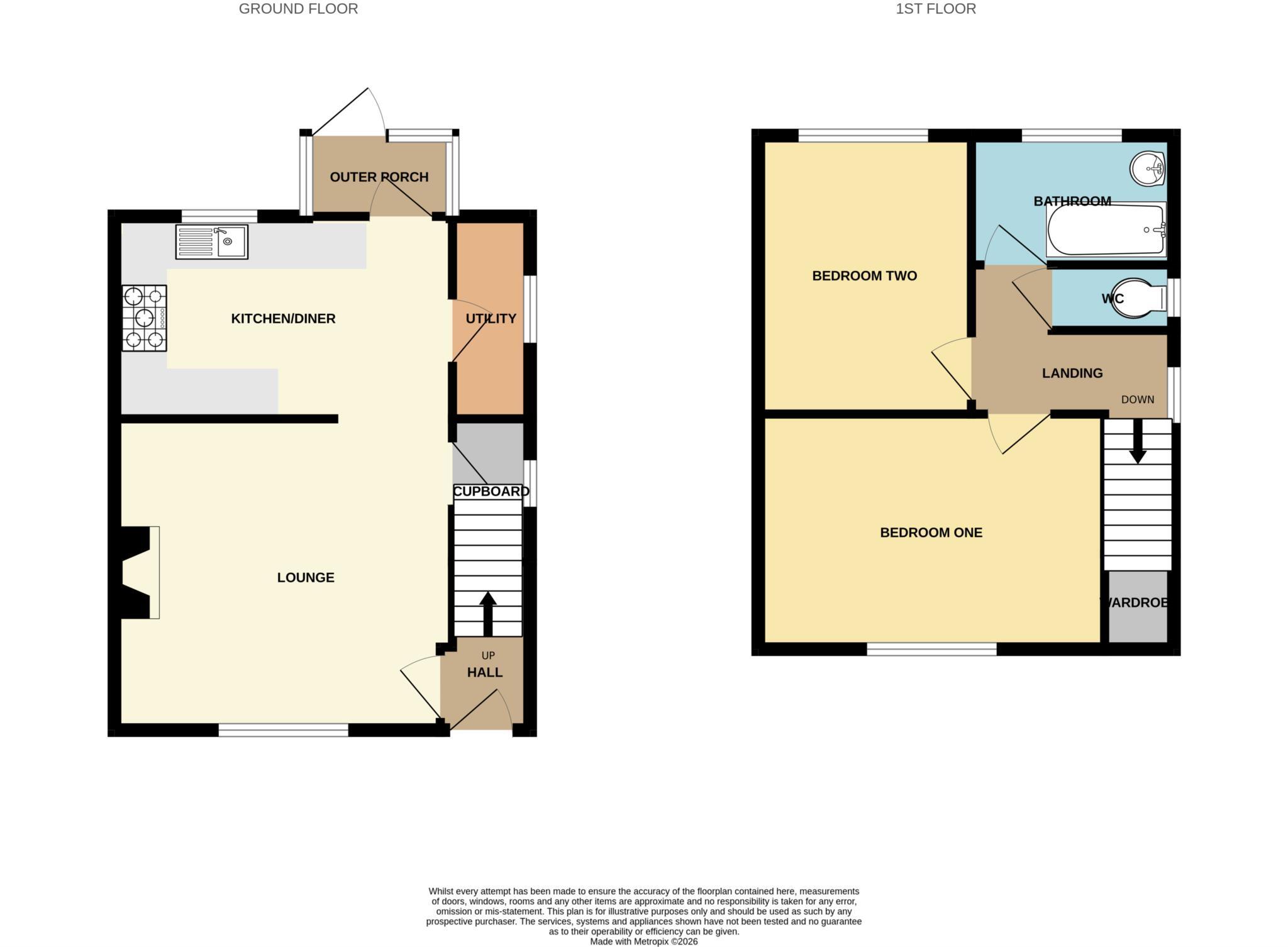 Whitfield Lane, Heswall floorplan
