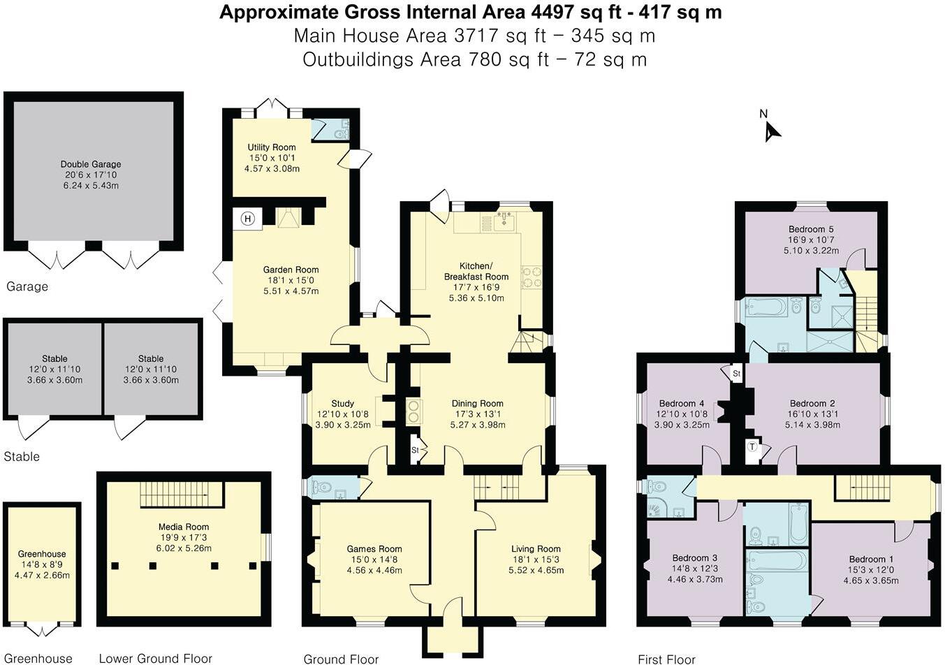 The Old Farmhouse, Lechlade floorplan